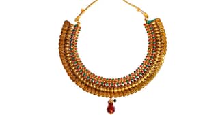 jewelry in white background